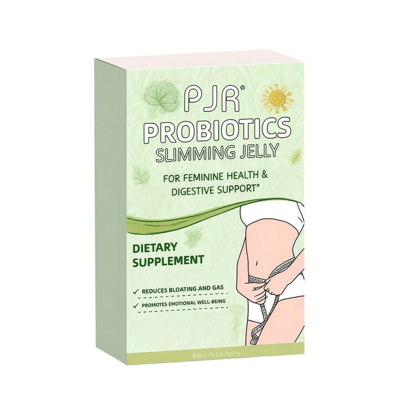 Private Label Probiotics Slimming Jelly Stick for Feminine Health & Digestive Support Reduces Bloating & Gas Weight Control