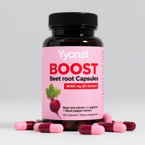 ODM/OEM Beet Root Capsules Health Support Enhances Intestinal Motility Boosts Energy Levels Enhances Intestinal Motility