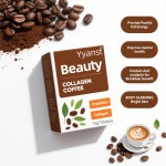 OEM Probiotic Mix Collagen Supplement Bright Skin Weight Loss Promote Digestion Improve Bowel Movement Whitening Skin Coffee
