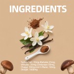 Premium Organic Reishi Mushroom Coffee Powder Dietary Supplement Boost Immunity Energy Support Improve Mental Clarity Powder
