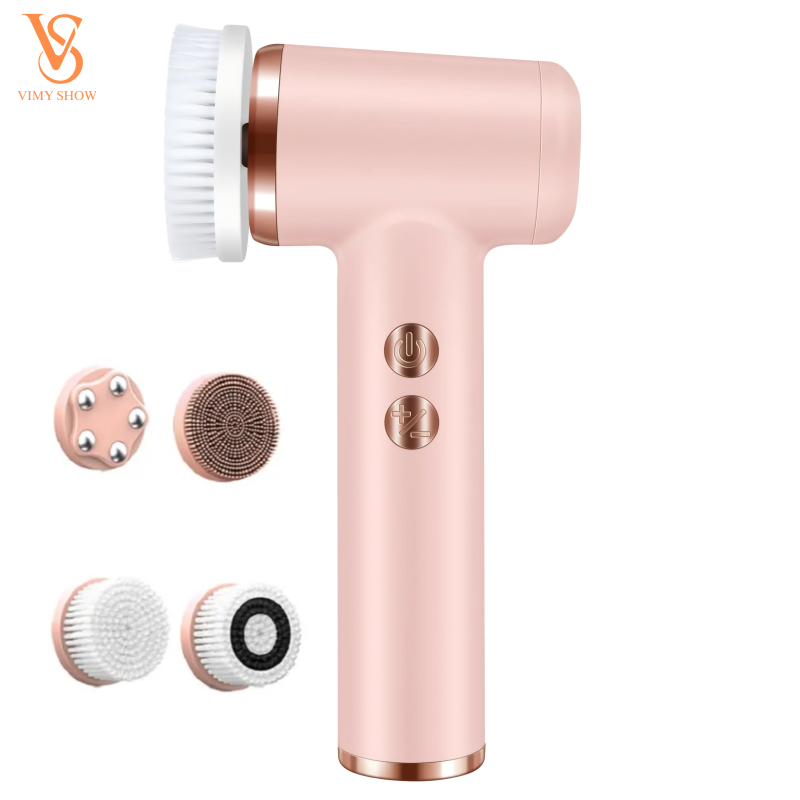 Facial Cleansing Brush Factory - 2025 New Design 4 in 1 IPX6