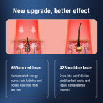 Hair Massage Comb Supplier - 3 in 1 EMS Oil Dispenser Red Blue