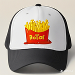 Baseball Cap Manufacturer - Gourmet Churro Pattern LOGO Fitted Custom Style Chinese Retro Printing All Cotton Waterproof