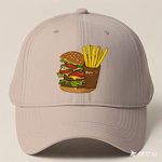 Baseball Cap Manufacturer - Custom Style All Cotton Retro Printing Cartoon Chip Logo Waterproof Velour Bows