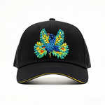 Baseball Cap Manufacturer - Custom Style Retro Printed Peacock Screen 5-6 Panel All Cotton Fabric Hand Embroidered Cartoon