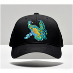 Baseball Cap Manufacturer - Custom Style Retro Printed Peacock Screen 5-6 Panel All Cotton Fabric Hand Embroidered Cartoon