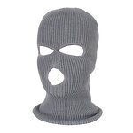 Face Mask Manufacturer - Black Knit Ski Warm Wholesale Custom 100% Acrylic Earflap Hat Plain 100% Polyester or Polar Fleece