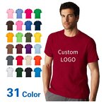 T-Shirt Manufacturer - Top Quality 100% Cotton Men With Printing Custom Your Brand Logo Graphic Tees Oversize White Tee