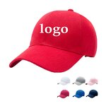 Baseball Caps Manufacturer - High Quality Cotton Sample Free Custom Logo Woman Baseball Hat 100% Cotton Custom Your Brand logo