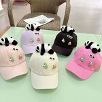 Baseball Cap Manufacturer - Autumn Spring DIY Embossed Printed Sporty Style for Kids Toddler Baby Cartoon Perforated Feature