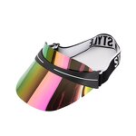 Visor Cap Manufacturer - High Quality Colorful Custom PVC Elastic Band Transparent Visor Caps
