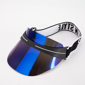 Visor Cap Manufacturer - High Quality Colorful Custom PVC Elastic Band Transparent Visor Caps