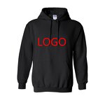 Pullover Hoodies Manufacturer - New Design Custom Logo 100% Cotton Mens Woven Crocheted Plain Dyed Lined Solid Autumn Eco-Friendly