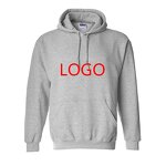 Hoodies Manufacturer - High Quality Sports Casual Custom Unisex Sweatshirt Custom Logo 50% Cotton 50% Polyester