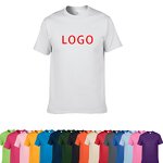 T-Shirt Manufacturer - Top Quality 100% Cotton Men With Printing Custom Your Brand Logo Graphic Tees Oversize White Tee