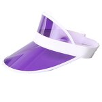 Plastic Visor Cap Manufacturer - Bulk Sale Transparent Plastic Sun Hat Custom Your Brand Logo