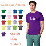 T-shirt Manufacturer - Fashion 100% Cotton Corduroy Oversized Long Sleeve Round Neck Customized High Street Men's New Design