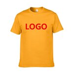 T-shirt Manufacturer - Wholesale Security Short Sleeve Blank 100% Cotton Casual Plain Dyed Spring Summer Autumn Customizable