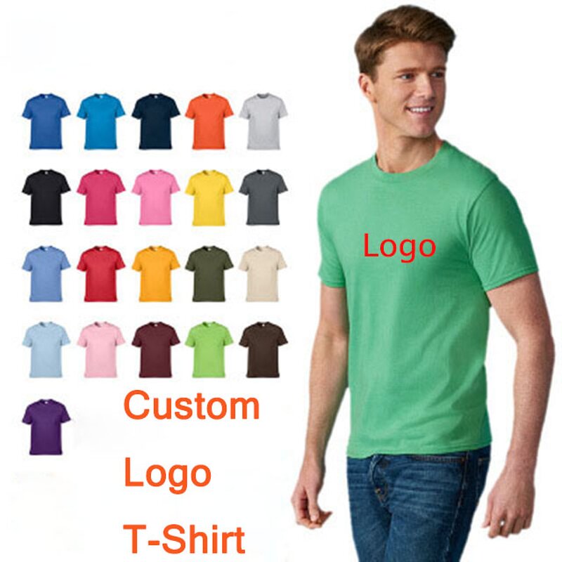 T-shirt Manufacturer - High Quality 100% Cotton Men Custom Printing