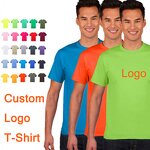 T-shirt Manufacturer - Fashion 100% Cotton Corduroy Oversized Long Sleeve Round Neck Customized High Street Men's New Design