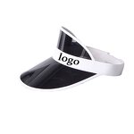 Plastic Visor Cap Manufacturer - Bulk Sale Transparent Plastic Sun Hat Custom Your Brand Logo