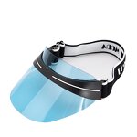 Visor Cap Manufacturer - High Quality Colorful Custom PVC Elastic Band Transparent Visor Caps
