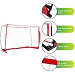 Soccer Goal Manufacturer - Portable 24*8FT Rugged With Tote Bag Customized Perfect for Children and Adult
