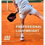 Pickleball Paddle Manufacturer - Professional Fiberglass Carbon Fiber with UV Printing Logo Raw Material