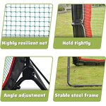 Lacrosse Rebounder Net Manufacturer - Baseball Practice Trainer Target Net Cricket for Training