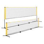 Badminton Pickleball Net Manufacturer - TBN01A Portable Height Adjustable for Junior Tennis Soccer Tennis Kids Volleyball