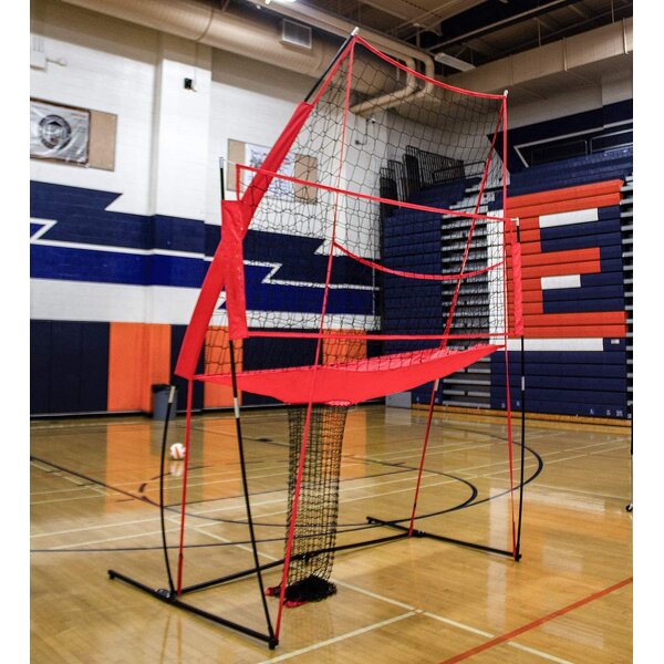 Volleyball Practice Net Manufacturer - VPN02A Portable Large Badminton Tennis Net for Hitting and Serving Drills