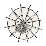 Disc Golf Basket Manufacturer - Factory Price Customized Black Blue Pro 24 Chain Customized With Transit Bag