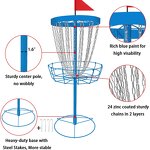 Disc Golf Basket Set Manufacturer - Customized Portable for Outdoor Game Training