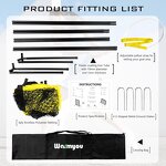 Tennis Pickleball Rebound Practice Wall Manufacturer - Portable Rebounder Pickleball Net