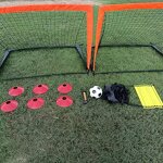 Soccer Goal Set Manufacturer - 4FT by 3FT Portable Kid Backyard Indoor Outdoor Youth Folding Practice Sports Pop up