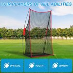 Football Throwing Net Manufacturer - Training Equipment Practice Quarterback Net American Football Trainer