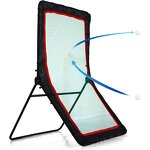 Lacrosse Rebounder Net Manufacturer - Cheap Price Adjustable Pitch Back Portable Backstop Goal Target Football Soccer
