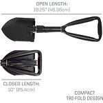 Garden Shovel Manufacturer - RGS01A Cheap Price Folding Shovel Head Survival Shovel for Camping