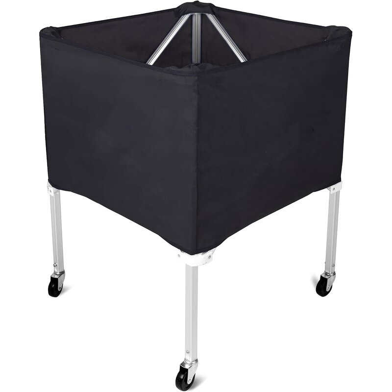 Soccer Football Cart Manufacturer - Easy to Fold-up and Install Lightweight Aluminium Construction With 4 Wheels