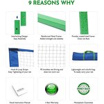 Badminton Net Manufacturer - JPN004R Low Price Hot Selling Portable Pickleball Net Popular Tennis Net Support Customization