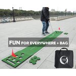 Golf Putting Training Mat Manufacturer - Indoor Outdoor Mini Golf Green Portable Putting Green Artificial Grass