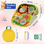 Bean Bag Toss Game Manufacturer - Hot Selling Lower Price Indoor Outdoor Sport Toys Board 3 in 1 With Bean Bags Sets for Kids