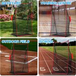 Football Throwing Net Manufacturer - Training Equipment Practice Quarterback Net American Football Trainer