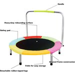 Trampoline Manufacturer - High Quality for Kids Mini Indoor Outdoor With Handle