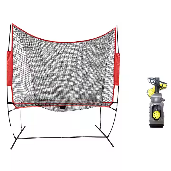 Pickleball Tennis Training Set Manufacturer - Durable Padel Ball Target Net Hit Return System with Launch Machine for Children
