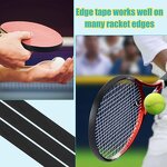 Pickleball Paddle Edge Guard Tape - Heavy Duty Racket Head Guard Protection
