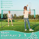 Badminton Net Manufacturer - JTN02G Low Price Customized Portable Professional High Post Beach Mini Kid Voetbal Football Tennis for Court