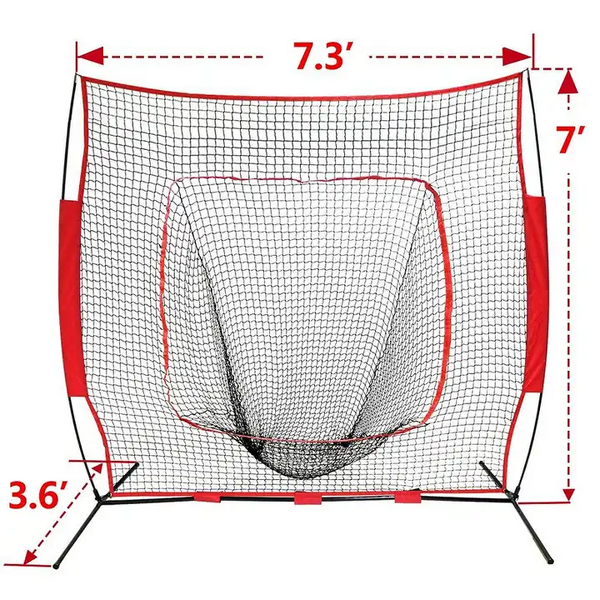 Softball Baseball Net Manufacturer - Hot Sale Portable Customized Logo for Indoor Outdoor Training