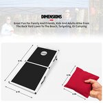 Corn Hole Game Boards Manufacturer - High Quality Official 4'x2' Regulation Size With Bean Toss Bags for Tailgate Backyard