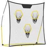 Football Throwing Net Manufacturer - Heavy Duty Foldable Bow Frame Football Trainer